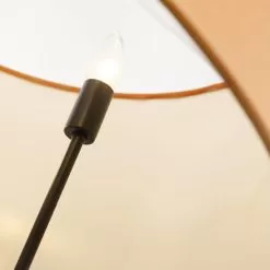 Secret Agent 368P05BLC 5-Light Pendant Light - Black/Camel Leather -Lighting Decoration Store 368P05BLC Detail 1