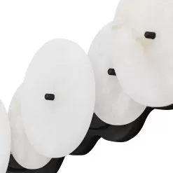 Cosmos 370B03MB 3-Light Vanity Light - Matte Black -Lighting Decoration Store 370B03MB Detail 2