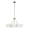 Cosmos 370C06HG 6-Light Chandelier - Havana Gold
