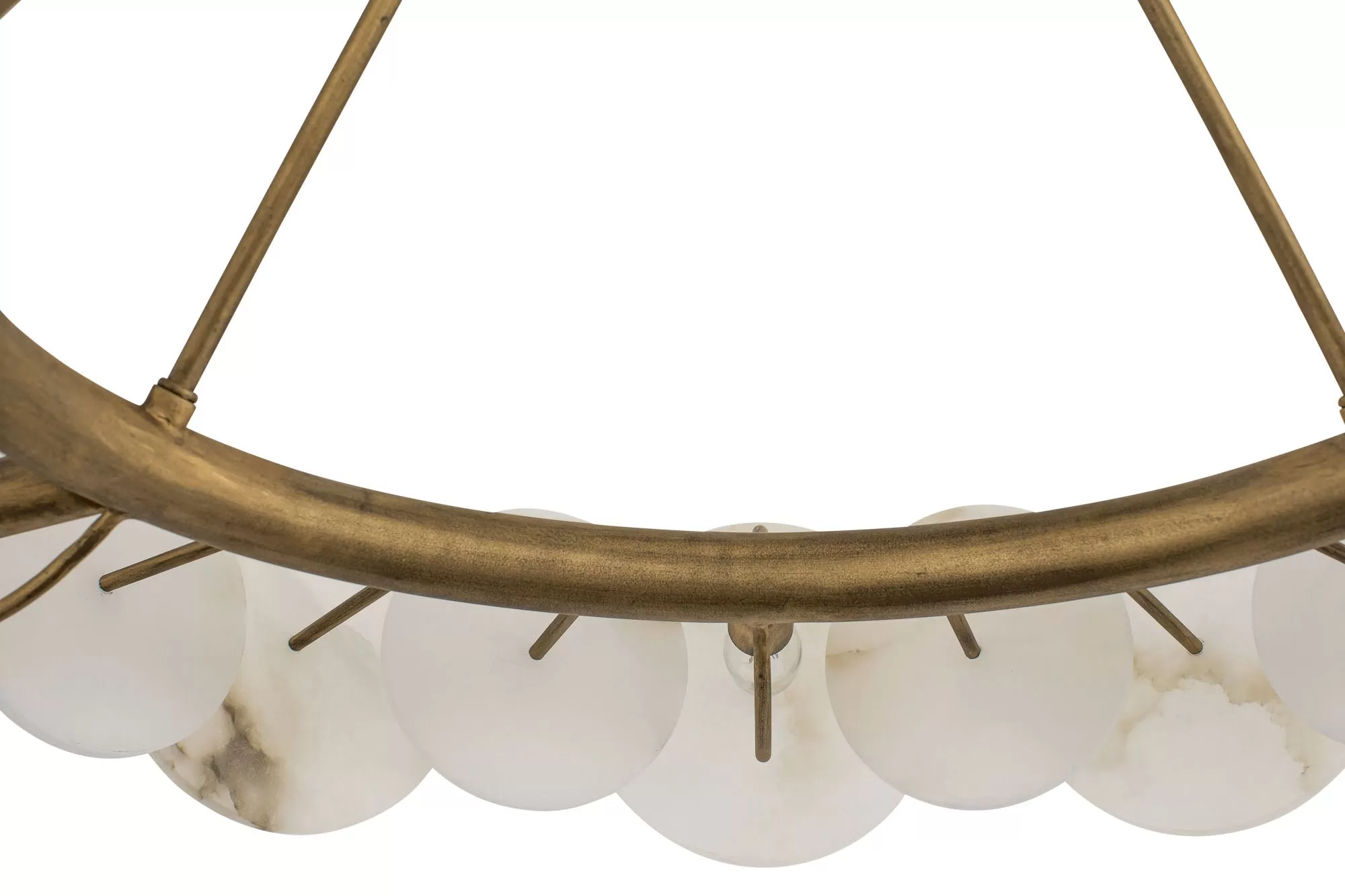 Cosmos 370C06HG 6-Light Chandelier - Havana Gold 5 Cosmos 370C06HG 6-Light Chandelier - Havana Gold - Image 5