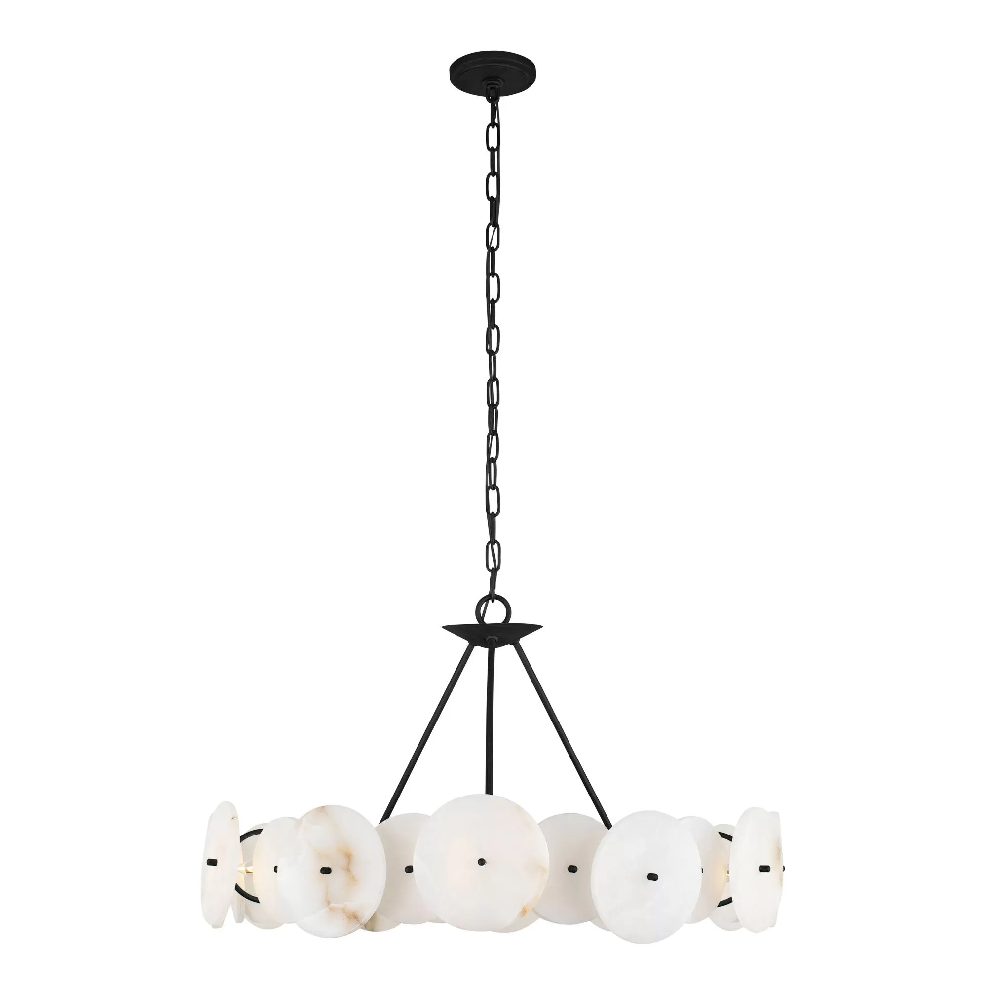 Cosmos 370C06MB 6-Light Chandelier - Matte Black 1 Cosmos 370C06MB 6-Light Chandelier - Matte Black
