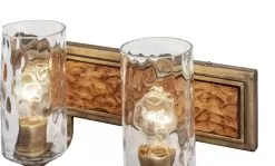 Hammer Time 371B02HGC 2-Light Vanity Light - Havana Gold/Cinnamon -Lighting Decoration Store 371B02HGC Detail 1