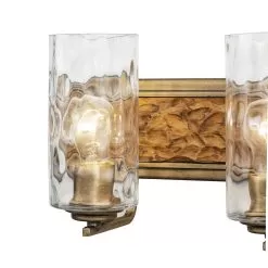 Hammer Time 371B03HGC 3-Light Vanity Light - Havana Gold/Cinnamon -Lighting Decoration Store 371B03HGC Detail 2