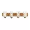 Hammer Time 371B04HGC 4-Light Vanity Light - Havana Gold/Cinnamon