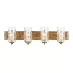 Hammer Time 371B04HGC 4-Light Vanity Light - Havana Gold/Cinnamon
