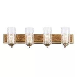 Hammer Time 371B04HGC 4-Light Vanity Light - Havana Gold/Cinnamon -Lighting Decoration Store 371B04HGC 3