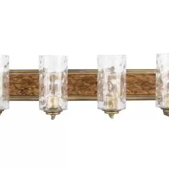 Hammer Time 371B04HGC 4-Light Vanity Light - Havana Gold/Cinnamon -Lighting Decoration Store 371B04HGC Detail 1