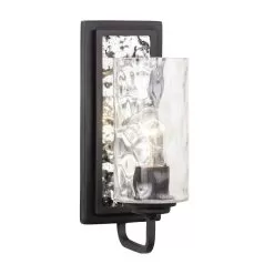 Hammer Time 371W01CBPS 1-Light Wall Sconce - Carbon/Polished Stainless 7 Hammer Time 371W01CBPS 1-Light Wall Sconce - Carbon/Polished Stainless -Lighting Decoration Store 371W01CBPS