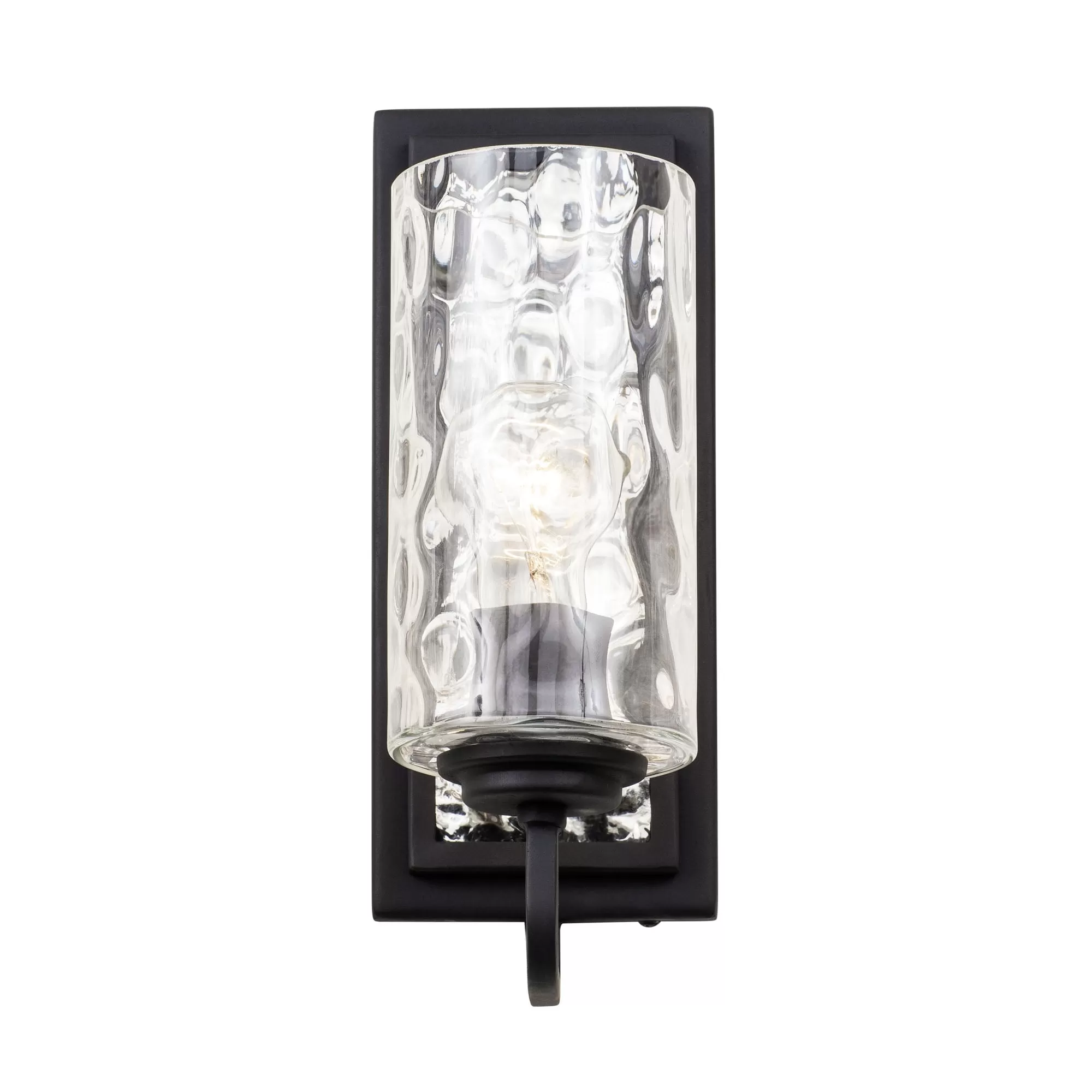 Hammer Time 371W01CBPS 1-Light Wall Sconce - Carbon/Polished Stainless 3 Hammer Time 371W01CBPS 1-Light Wall Sconce - Carbon/Polished Stainless - Image 3