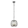 Nico 375M03CBHG 3-Light Mini Pendant Light - Carbon/Havana Gold