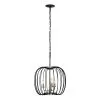 Nico 375P03CBHG 3-Light Pendant Light - Carbon/Havana Gold