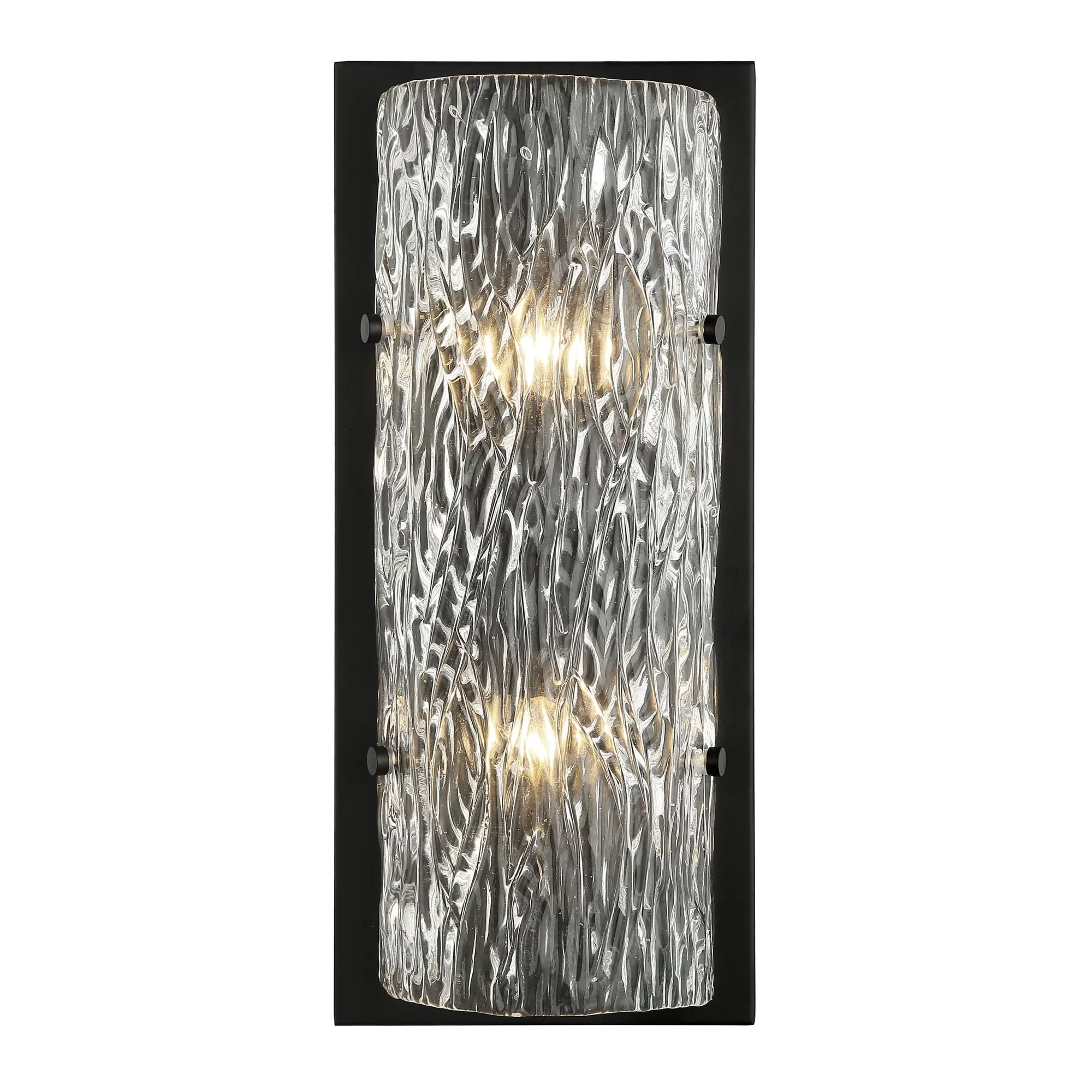 Morgan 376W02BL 2-Light Wall Sconce - Black 1 Morgan 376W02BL 2-Light Wall Sconce - Black