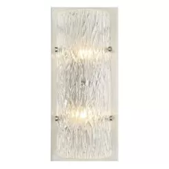 Morgan 376W02BN 2-Light Wall Sconce - Brushed Nickel