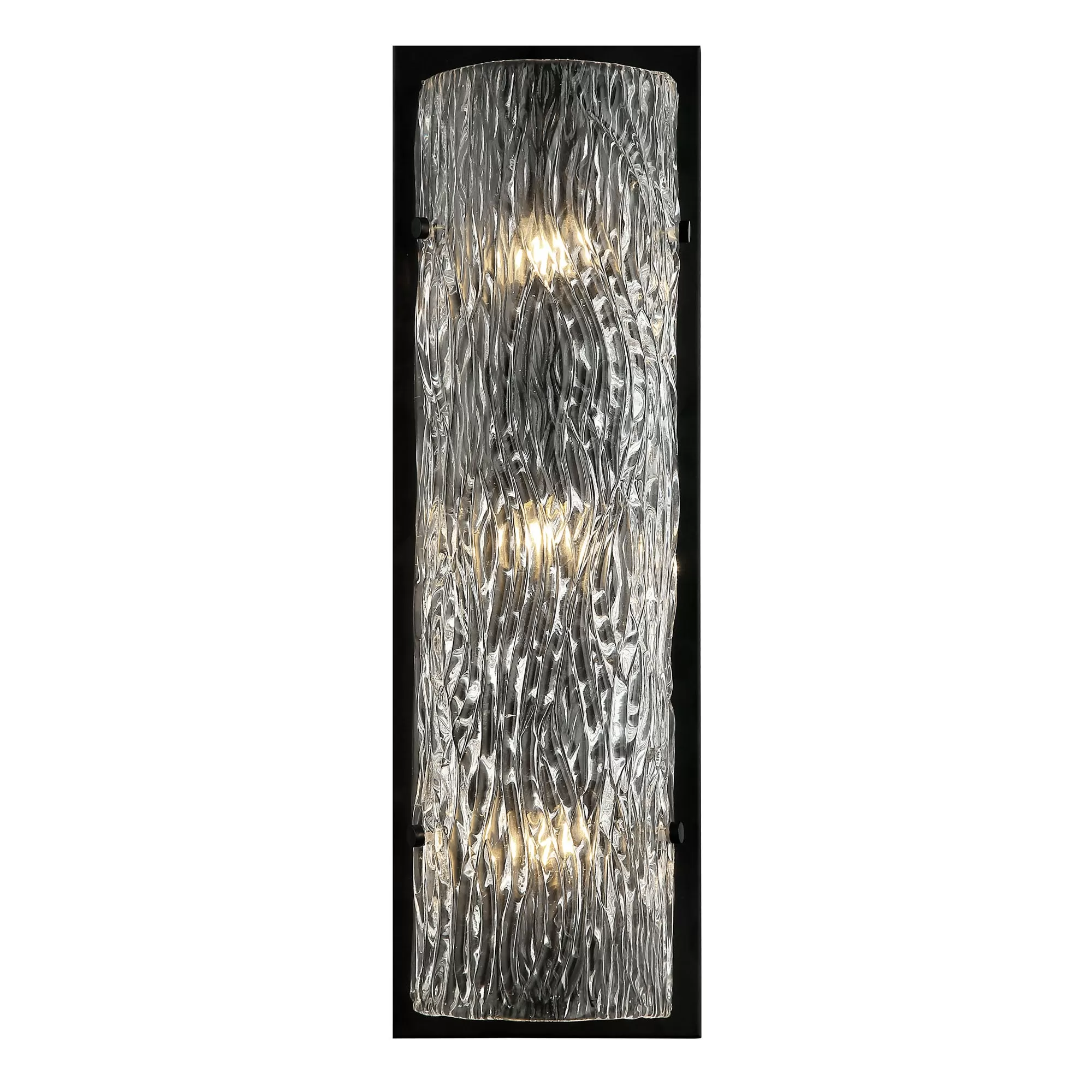 Morgan 376W03BL 3-Light Wall Sconce - Black 1 Morgan 376W03BL 3-Light Wall Sconce - Black