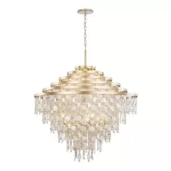 Kalani 377C16FG 16-Light Chandelier - French Gold -Lighting Decoration Store 377C16FG 4