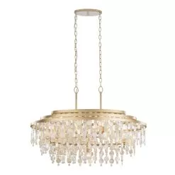 Kalani 377N09FG 9-Light Kitchen Pendant Light - French Gold -Lighting Decoration Store 377N09FG 3