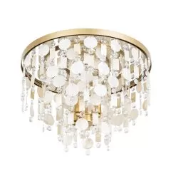 Kalani 377S04FG 4-Light Ceiling Light - French Gold -Lighting Decoration Store 377S04FG 3