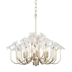 Wildflower 378C06GDAR 6-Light Chandelier - Gold Dust/Artifact
