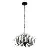 Wildflower 378C06MB 6-Light Chandelier - Matte Black