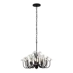 Wildflower 378C06MB 6-Light Chandelier - Matte Black -Lighting Decoration Store 378C06MB 4