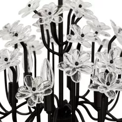 Wildflower 378C06MB 6-Light Chandelier - Matte Black -Lighting Decoration Store 378C06MB Detail 1
