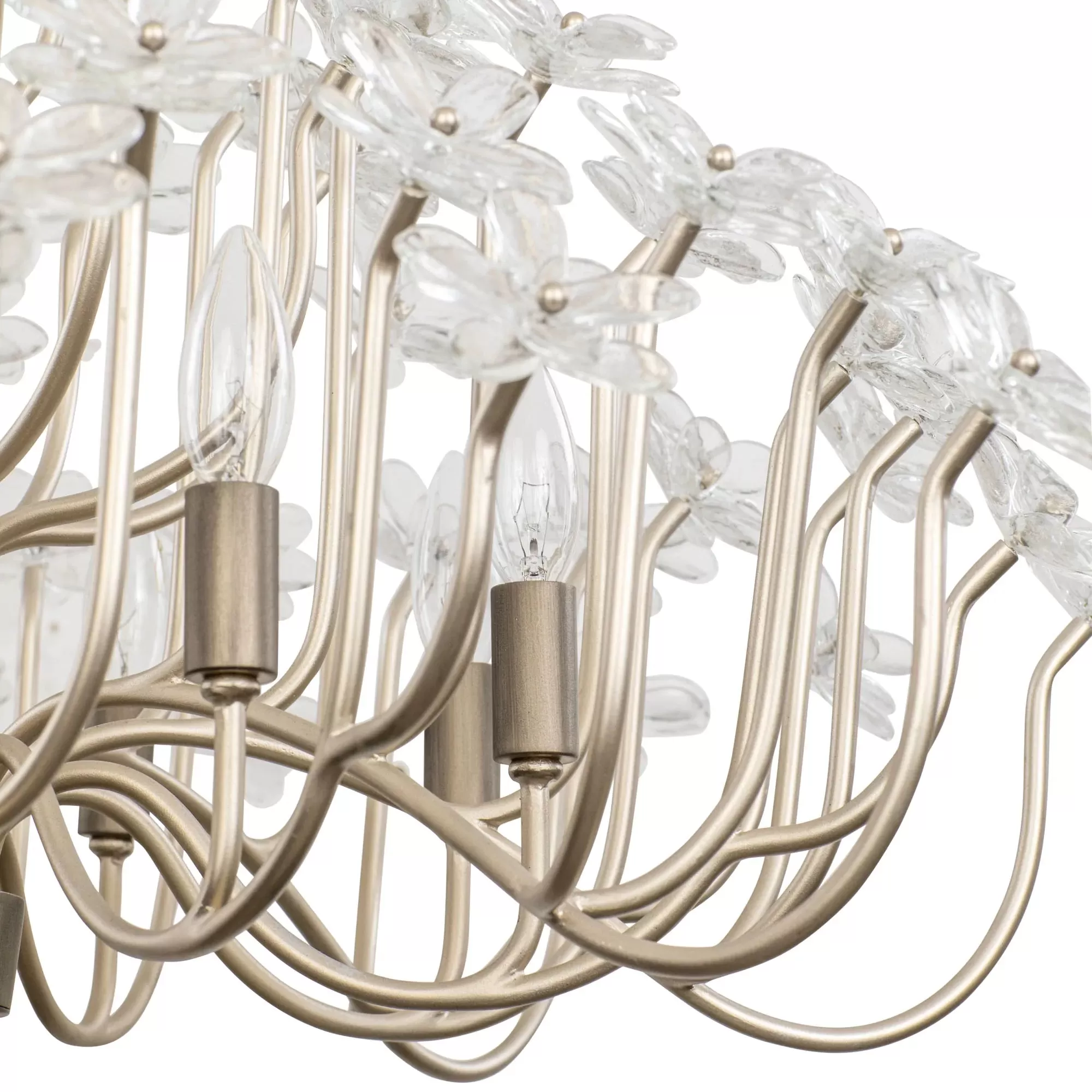 Wildflower 378C08GDAR 8-Light Chandelier - Gold Dust/Artifact 6 Wildflower 378C08GDAR 8-Light Chandelier - Gold Dust/Artifact - Image 6