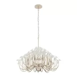 Wildflower 378C15GDAR 15-Light Chandelier - Gold Dust/Artifact 11 Wildflower 378C15GDAR 15-Light Chandelier - Gold Dust/Artifact -Lighting Decoration Store 378C15GDAR 3