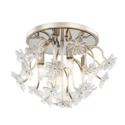 Wildflower 378S04GDAR 4-Light Ceiling Light - Gold Dust/Artifact -Lighting Decoration Store 378S04GDAR