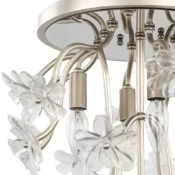 Wildflower 378S04GDAR 4-Light Ceiling Light - Gold Dust/Artifact -Lighting Decoration Store 378S04GDAR Detail 2
