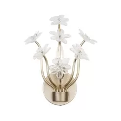 Wildflower 378W01GDAR 1-Light Wall Sconce - Gold Dust/Artifact