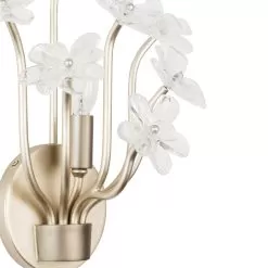 Wildflower 378W01GDAR 1-Light Wall Sconce - Gold Dust/Artifact -Lighting Decoration Store 378W01GDAR Detail 1