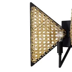 Machina 379W01MBS 1-Light Wall Sconce - Matte Black/Sulihiya -Lighting Decoration Store 379W01MBS Detail 1