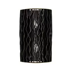 Estela 380W02MBFG 2-Light Wall Sconce - Matte Black/French Gold -Lighting Decoration Store 380W02MBFG 4