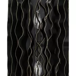 Estela 380W02MBFG 2-Light Wall Sconce - Matte Black/French Gold -Lighting Decoration Store 380W02MBFG Detail 1