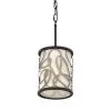 Scribble 381M01MBAR 1-Light Mini Pendant Light - Matte Black/Artifact