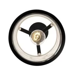 Scribble 381M01MBAR 1-Light Mini Pendant Light - Matte Black/Artifact -Lighting Decoration Store 381M01MBAR 2