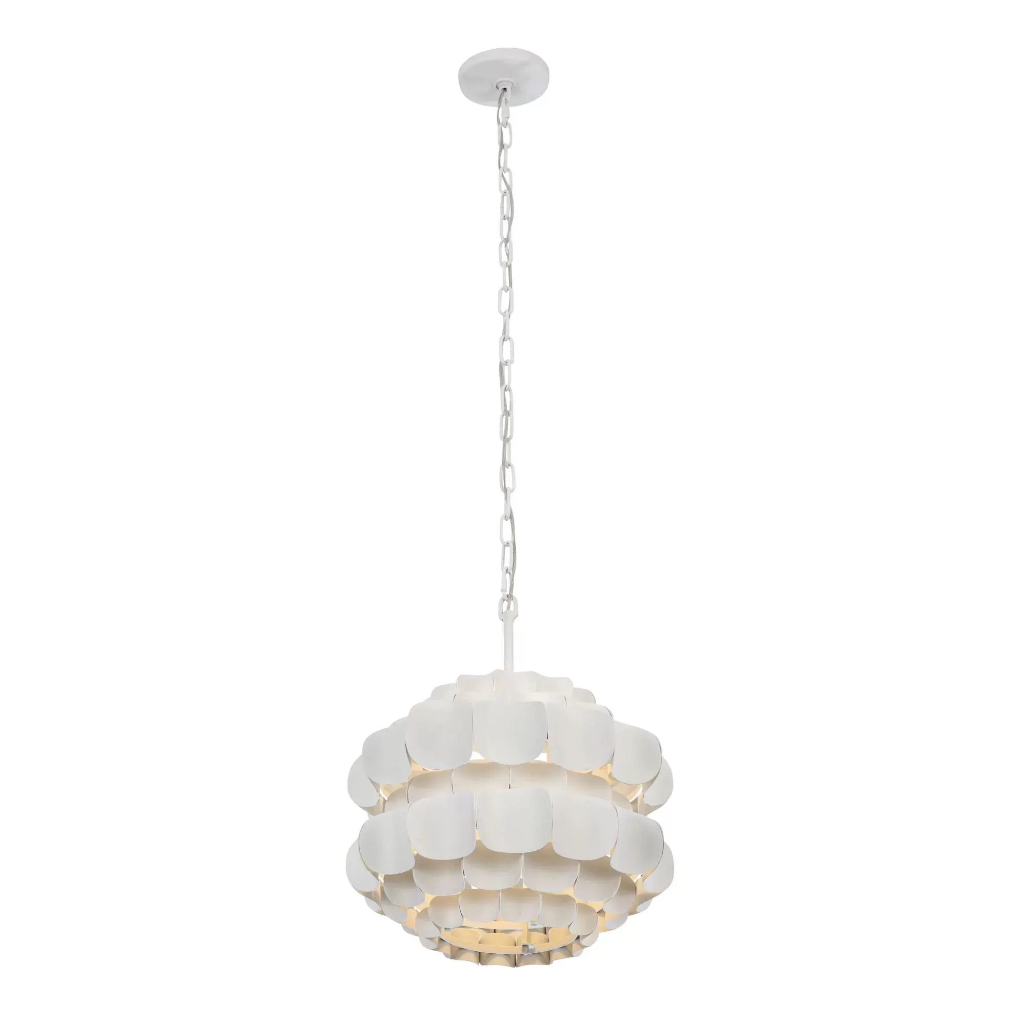 Swoon 382P01MW 1-Light Pendant Light - Matte White 3 Swoon 382P01MW 1-Light Pendant Light - Matte White - Image 3