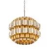 Swoon 382P03AGGD 3-Light Pendant Light - Antique Gold/Gold Dust