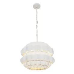 Swoon 382P03MW 3-Light Pendant Light - Matte White 8 Swoon 382P03MW 3-Light Pendant Light - Matte White -Lighting Decoration Store 382P03MW 1