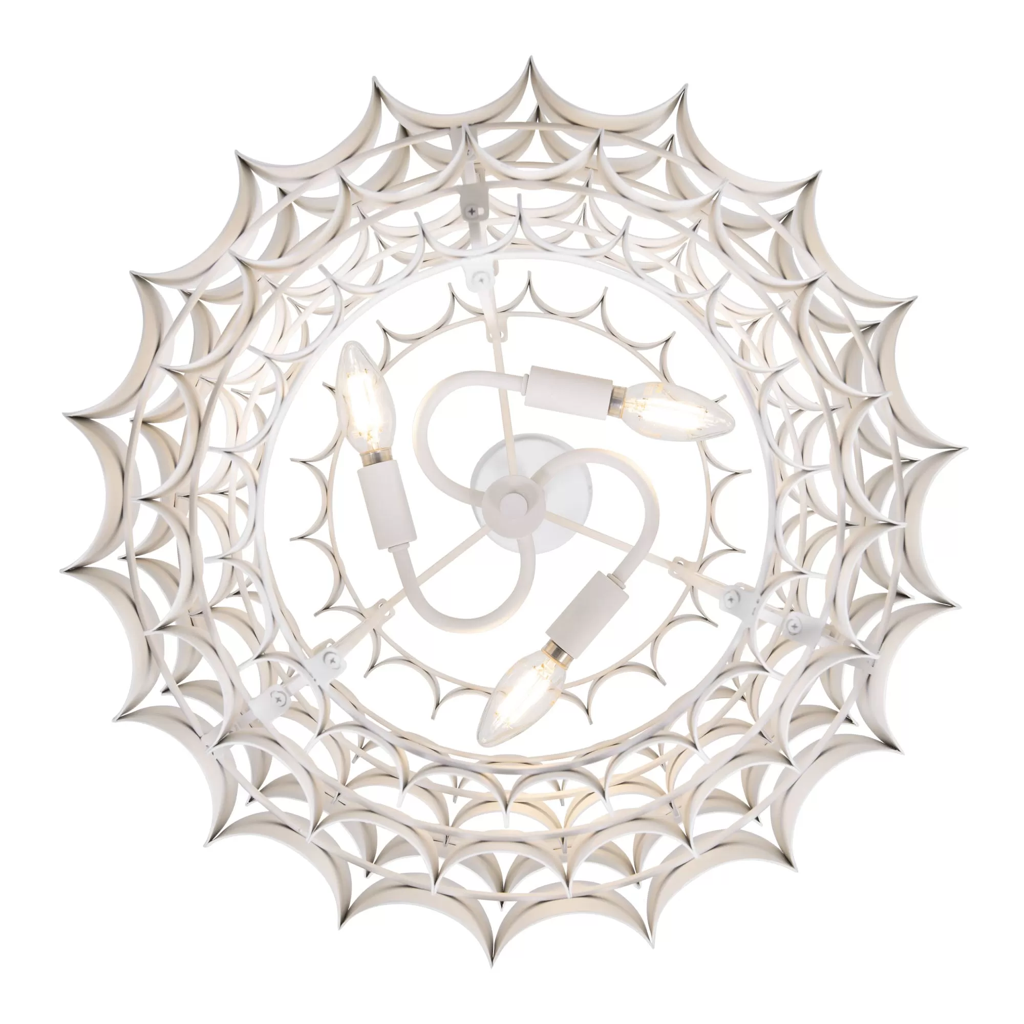 Swoon 382P03MW 3-Light Pendant Light - Matte White 2 Swoon 382P03MW 3-Light Pendant Light - Matte White - Image 2