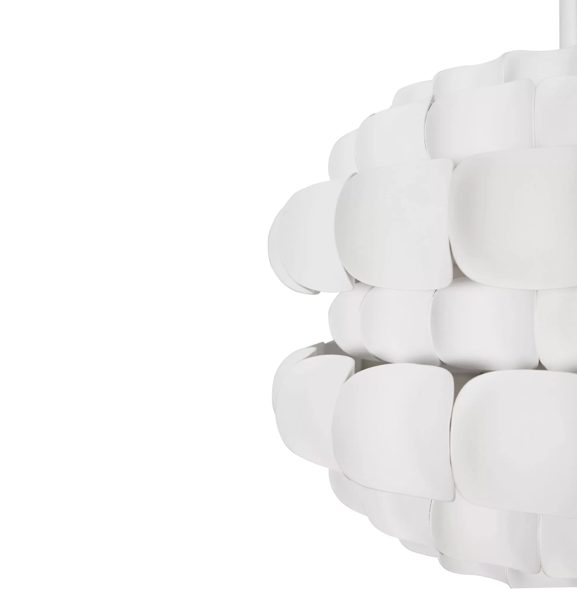Swoon 382P03MW 3-Light Pendant Light - Matte White 5 Swoon 382P03MW 3-Light Pendant Light - Matte White - Image 5