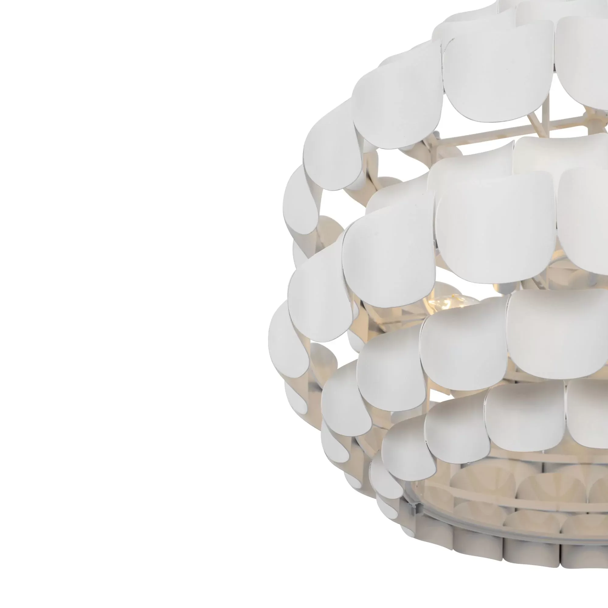 Swoon 382P06MW 6-Light Pendant Light - Matte White 6 Swoon 382P06MW 6-Light Pendant Light - Matte White - Image 6