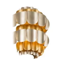 Swoon 382W01AGGD 1-Light Wall Sconce - Antique Gold/Gold Dust -Lighting Decoration Store 382W01AGGD 2