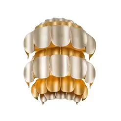 Swoon 382W01AGGD 1-Light Wall Sconce - Antique Gold/Gold Dust -Lighting Decoration Store 382W01AGGD 3
