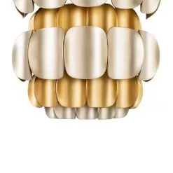 Swoon 382W01AGGD 1-Light Wall Sconce - Antique Gold/Gold Dust -Lighting Decoration Store 382W01AGGD Detail 1