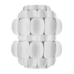 Swoon 382W01MW 1-Light Wall Sconce - Matte White 8 Swoon 382W01MW 1-Light Wall Sconce - Matte White -Lighting Decoration Store 382W01MW 2