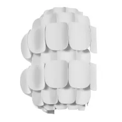 Swoon 382W01MW 1-Light Wall Sconce - Matte White 9 Swoon 382W01MW 1-Light Wall Sconce - Matte White -Lighting Decoration Store 382W01MW 3