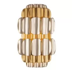 Swoon 382W02AGGD 2-Light Wall Sconce - Antique Gold/Gold Dust 9 Swoon 382W02AGGD 2-Light Wall Sconce - Antique Gold/Gold Dust -Lighting Decoration Store 382W02AGGD