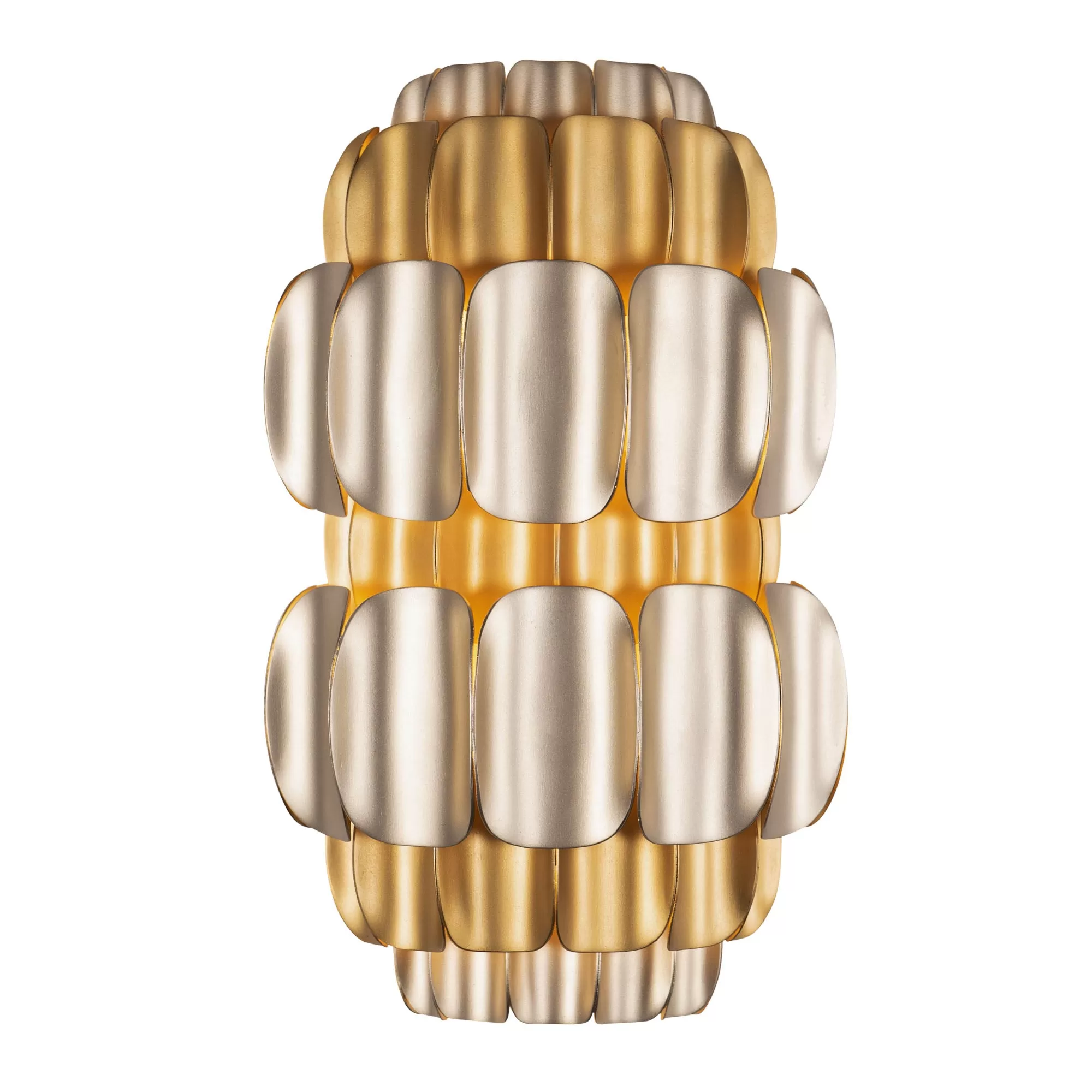 Swoon 382W02AGGD 2-Light Wall Sconce - Antique Gold/Gold Dust 5 Swoon 382W02AGGD 2-Light Wall Sconce - Antique Gold/Gold Dust - Image 5