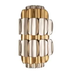 Swoon 382W02AGGD 2-Light Wall Sconce - Antique Gold/Gold Dust 7 Swoon 382W02AGGD 2-Light Wall Sconce - Antique Gold/Gold Dust -Lighting Decoration Store 382W02AGGD 3